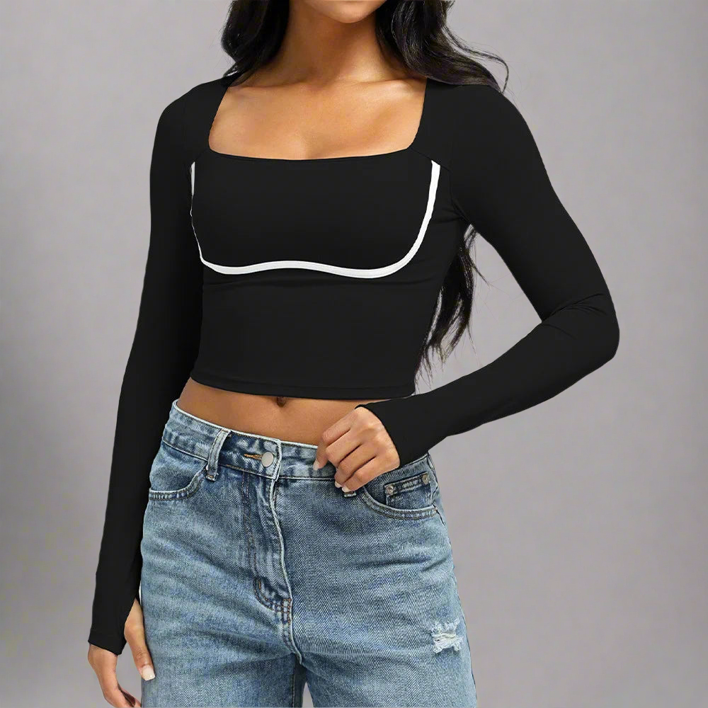 Contrast Lux Crop Top