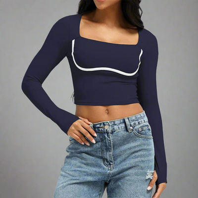 Contrast Lux Crop Top